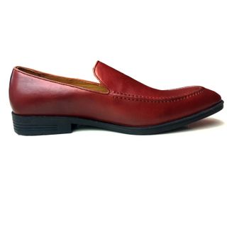 Giày lười da bò thật patina dáng ITALY GCS22