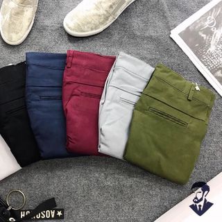 Quần kaki nam nhiều màu