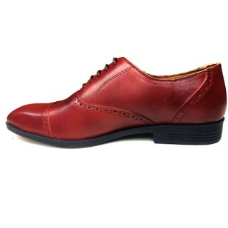 Giày tây da bò thật patina GCS19 Geleli