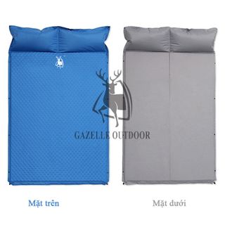 Nệm hơi đôi tự bơm cắm trại gazelle outdoor GL2311