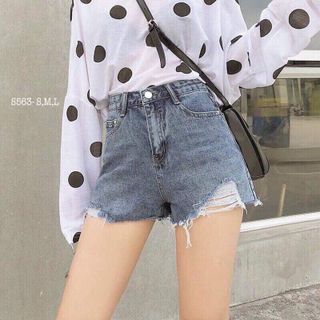 Quần Short Cotton cạp cao giá sỉ