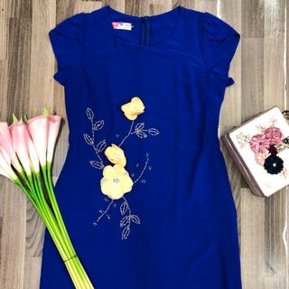 Đầm thêu bigsize mẫu tại