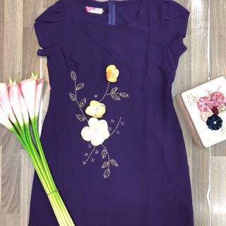 Đầm thêu bigsize mẫu tại