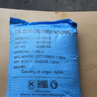 Cung cấp calcium chloride CaCl2 nguyên liệu dùng trong thủy sản giá sỉ giá sỉ