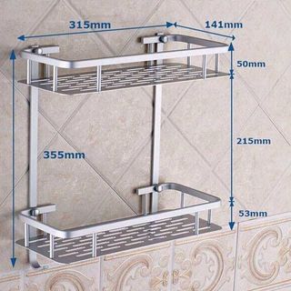GIÁ ĐỂ ĐỒ ĐA NĂNG 2 TẦNG HỢP LIM NHÔM
