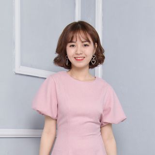 ĐẦM MIDI TAY PHỒNG
