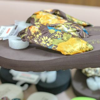 Tông Quai Lụa Nhiều Màu Xinh Đi Biển Sandal 2019