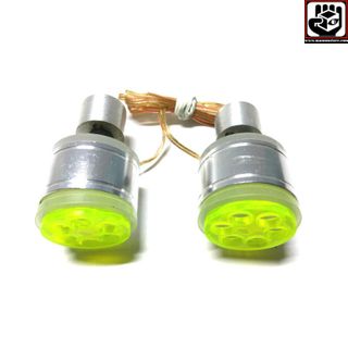 Gù tay lái 2 sọc hình tròn xanh