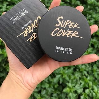 Phấn Phủ Nén Chống Nắng SPF15 Sivanna Colors Super Cover