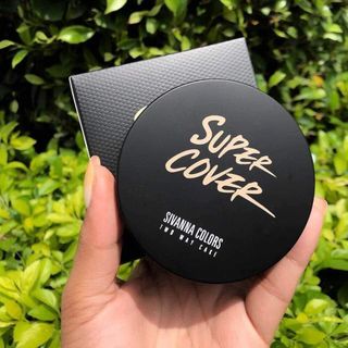 Phấn Phủ Nén Chống Nắng SPF15 Sivanna Colors Super Cover