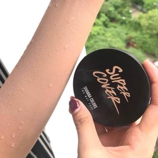 Phấn Phủ Nén Chống Nắng SPF15 Sivanna Colors Super Cover