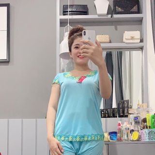Bộ ngủ thun lạnh lửng