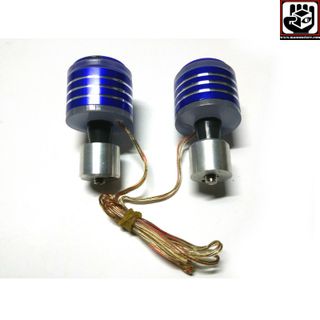 Gù tay lái 3 sọc mặt cười xanh