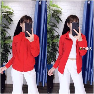 ÁO KHOÁC DA CÁ NỮ MỚI