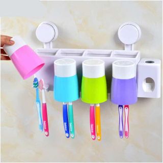 NHẢ KEM ĐÁNH RĂNG TỰ ĐÔNG 3 CỐC