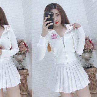 ÁO KHOÁC DA CÁ NỮ LỬNG