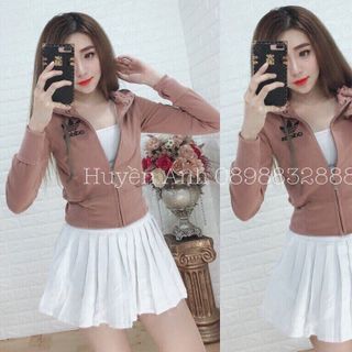 ÁO KHOÁC DA CÁ NỮ LỬNG