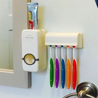 Dụng Cụ Nhả Kem Đánh Răng Và Để Bàn Chải Touch Me