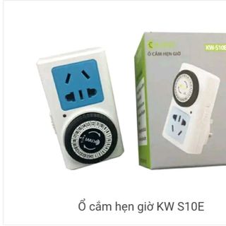 Ổ cắm hẹn giờ KW S10E – Bật tắt liên hoàn 24h