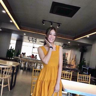Đầm hai dây bản siêu xinh 11