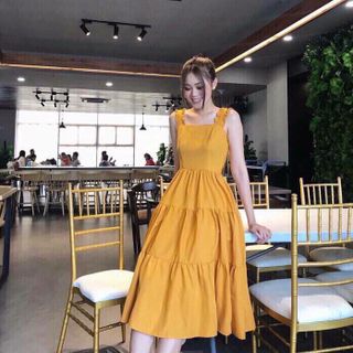 Đầm hai dây bản siêu xinh 11