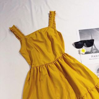 Đầm hai dây bản siêu xinh 11