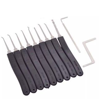 Bộ dụng cụ mở khóa cơ bản 9 cây