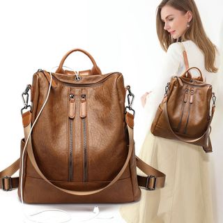 Ba lô nữ thời trang Caramel phong cách Hàn Quốc