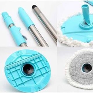 Bộ cây lau nhà LockLock Corner ETM494 Xanh ngọc