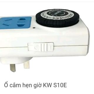 Ổ cắm hẹn giờ KW S10E – Bật tắt liên hoàn 24h