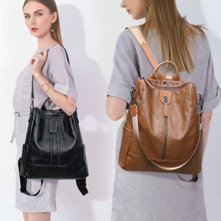 Ba lô nữ thời trang Caramel phong cách Hàn Quốc