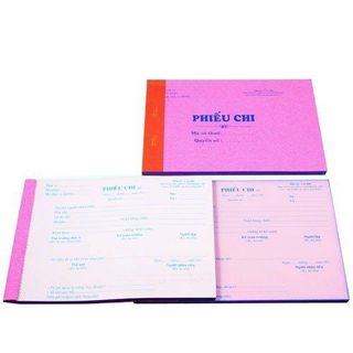 Phiếu chi 2 liên 100 tờ