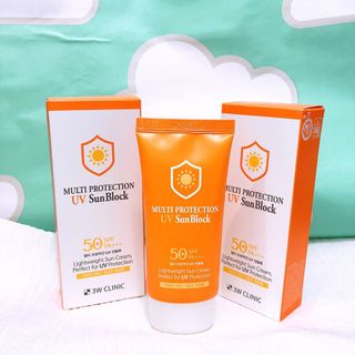 Kem chống nắng 3W Clinic mẫu mới