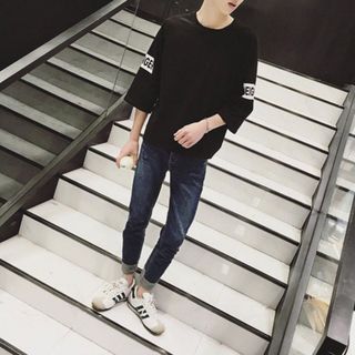 Áo thun unisex hai màu trắng - đen 33