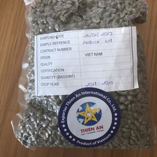 Cà phê Arabica nguyên vỏ thóc xuất xứ Indo