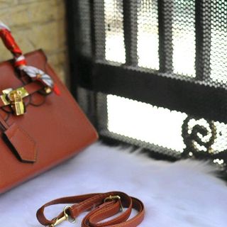 Túi xách nữ thời trang Hơ-mết giá rẻ đẹp màu cam
