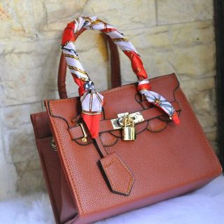 Túi xách nữ thời trang Hơ-mết giá rẻ đẹp màu cam