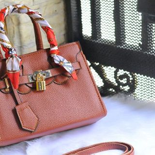 Túi xách nữ thời trang Hơ-mết giá rẻ đẹp màu cam