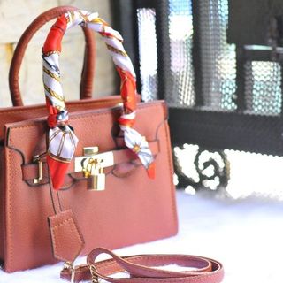 Túi xách nữ thời trang Hơ-mết giá rẻ đẹp màu cam