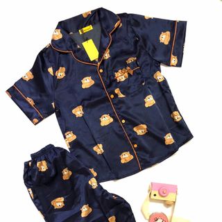 Đồ bộ phi lụa tay ngắn quần dài