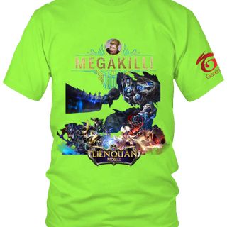 Áo Thun Liên Quân Mobile 3D Tướng Arthur Skin Lãnh Chúa Xương