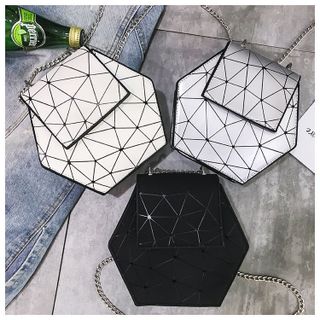 Túi đeo chéo đeo vai nữ Lục Giác Ovan TX15