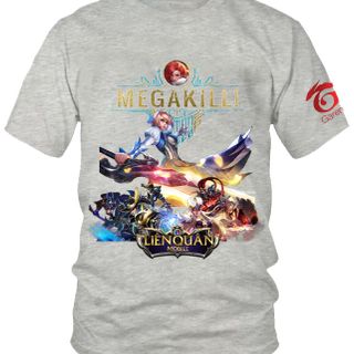 Áo Thun Liên Quân Mobile 3D Tướng Astrid Skin Bạch Kiếm Tiểu Thư