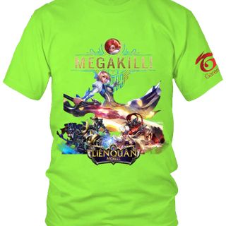 Áo Thun Liên Quân Mobile 3D Tướng Astrid Skin Bạch Kiếm Tiểu Thư