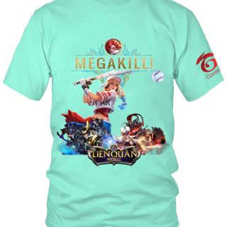 Áo Thun Liên Quân Mobile 3D Tướng Astrid Skin Siêu Sao Bóng Chày