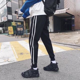Quần jogger nỉ 2 line