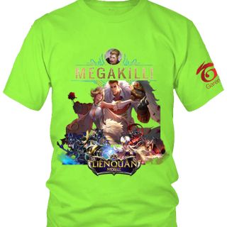 Áo Thun Liên Quân Mobile 3D Tướng Arthur Skin Si Tình Kiếm