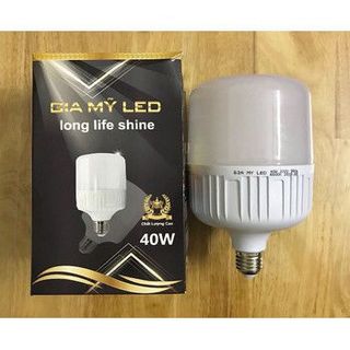 Bóng búp trụ Gia Mỹ 40w