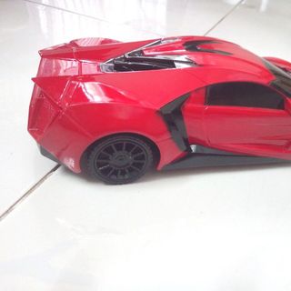 Xe điều khiển từ xa Batman vô lăng pin sạc đầy đủ 3114A