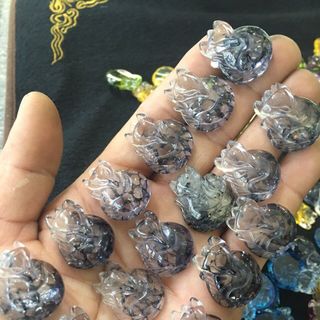 Hồ ly thạch anh ưu linh đủ màu